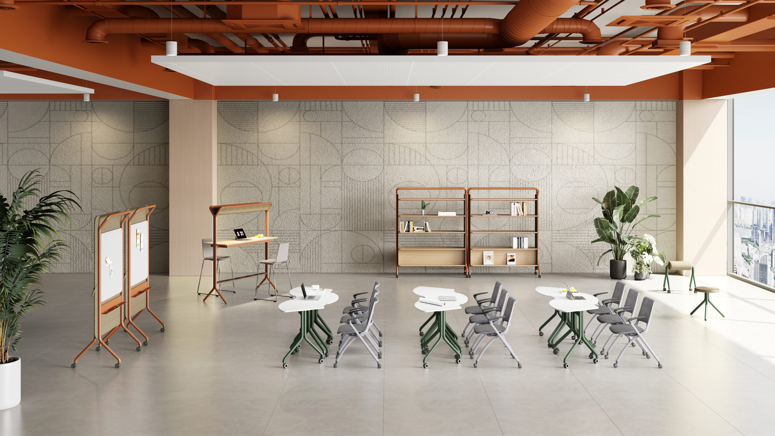 MITO office system by CB Design Lab for Victory