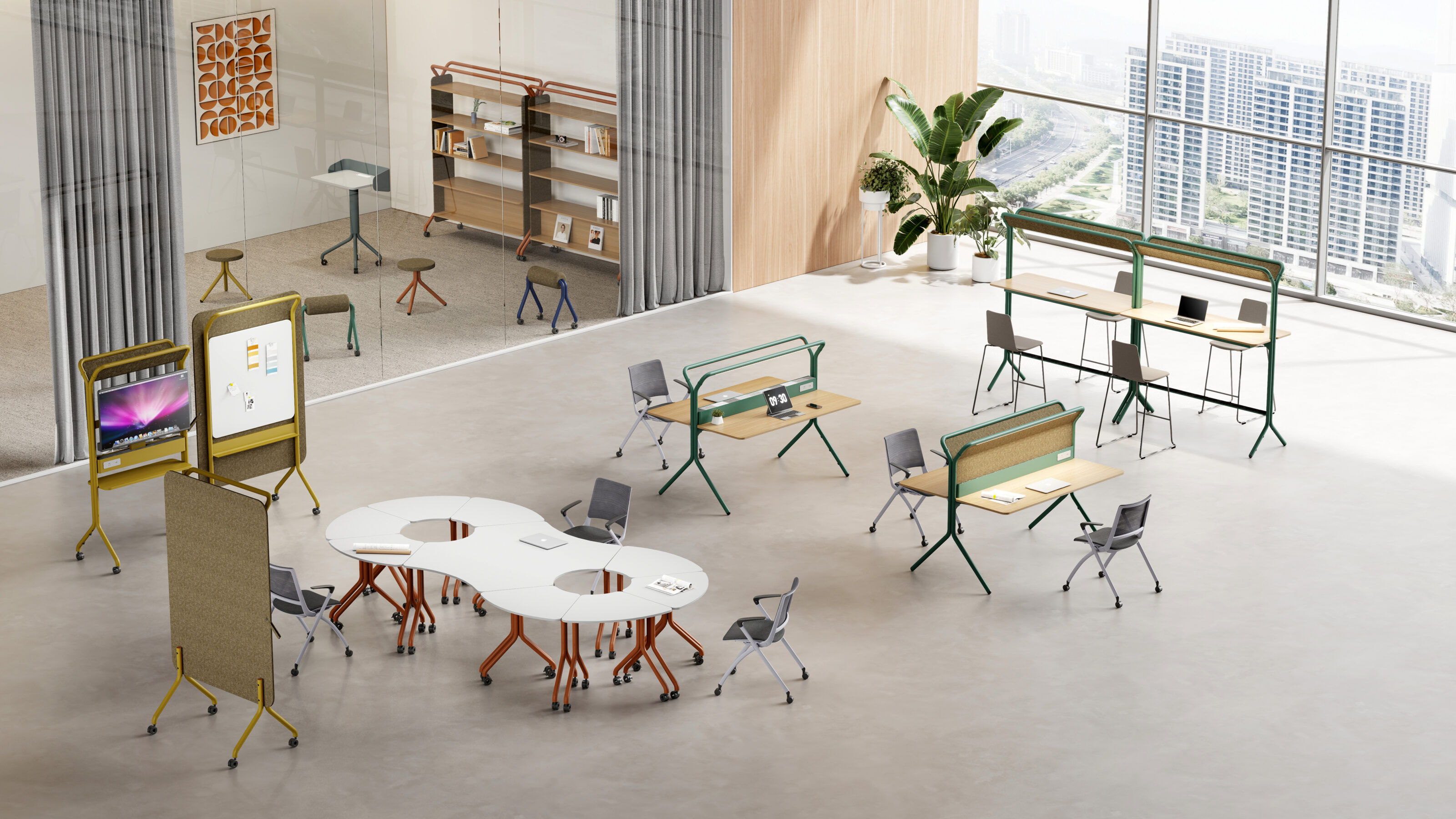MITO office system by CB Design Lab for Victory