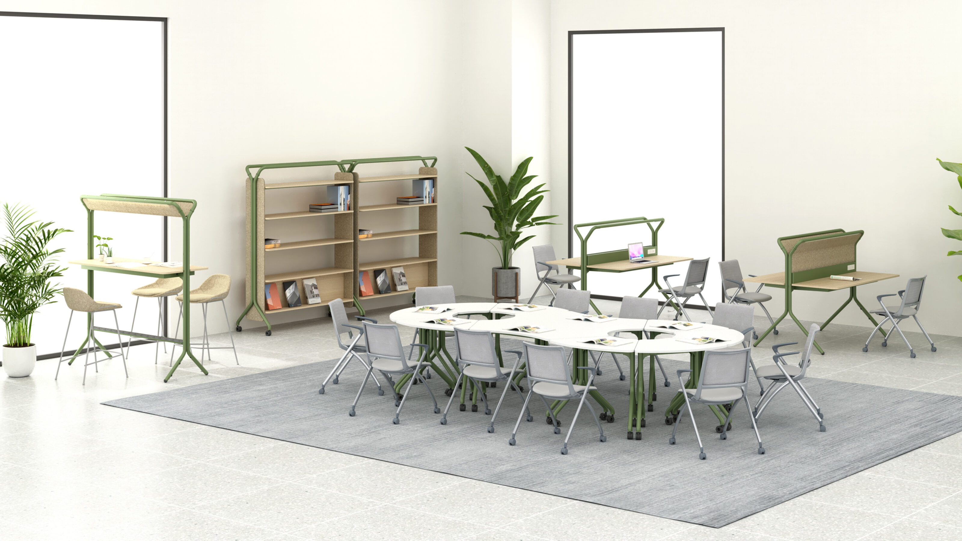 MITO office system by CB Design Lab for Victory